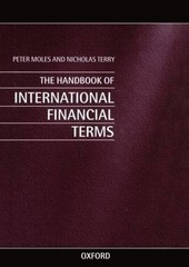 Handbook of International Financial Terms by Peter Moles (English) Hardcover Boo