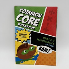 Common Core Workbook Grade 3 Mathematics 32 pages (2018, Paperback) Homeschool