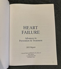 Cleveland Clinic 2013 Paperback Heart Failure Advanced In Prevention & Treatment