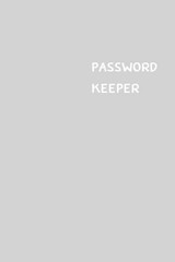 Password Keeper: Size (6 x 9 inches) – 100 Pages – Coin Cover: Keep your usernam