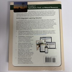 Principles of Agriculture Food and Natural Resources Hardcover Textbook Rayfield