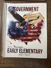 United States Mini Unit GOVERNMENT Teacher’s Guide And 2 Student Handbooks