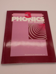 Phonics for Reading Third Level Student Workbook- consumable- unused 36 lessons