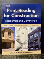 Print Reading for Construction Residential & Commercial 2023 Sftcvr Like New B2