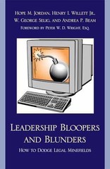 Leadership Bloopers and Blunders: – Paperback, by Jordan Hope M.; – Very Good