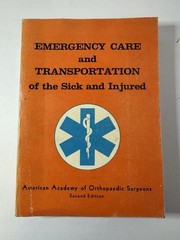 Emergency Care and Transportation of the Sick and Injured 1977 2nd Edition
