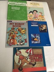 Lot Of 5 1st Grade Assorted FIRST GRADE Activity Workbooks Math Reading