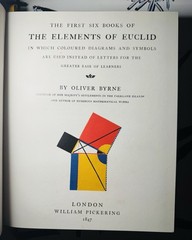 Oliver Byrne. The First Six Books of the Elements of Euclid