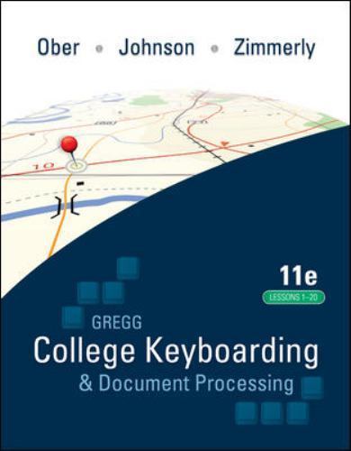 College Keyboarding & Document Processing
