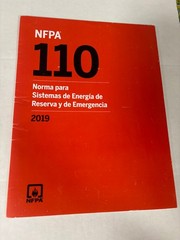 Standard on Stored Electrical Energy Emergency and – SPANISH