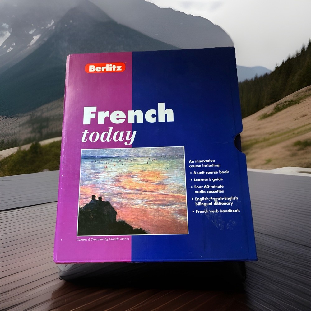 Complete Berlitz Audio Cassettes Teach yourself French Today New Other