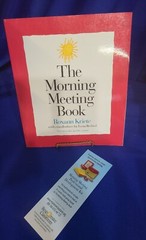 The Morning Meeting Book by Roxann Kriete, + Bookmark, Paperback, VG