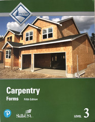 NCCER 2014 CARPENTRY FORMS Level 3 Trainee Guide Fifth Edition *EXCELLENT*