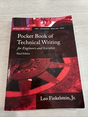 Technical Writing for Engineers & Scientists by Leo Finkelstein