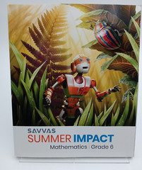 Savvas Summer Impact Mathematics Grade 6 Workbook NO WRITING