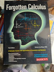 Forgotten Calculus by Barbara Lee Bleau (2002, Trade Paperback)