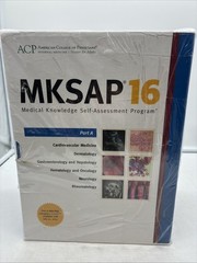MKSAP 16: Complete Part A & B NEW in Plastic Medical Knowledge Self-Assessment
