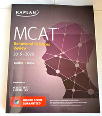 MCAT Complete 7-Book Subject Review 2019-202 KAPLAN Inc Web & Practice Tests