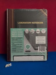 Boorum Pease Laboratory Notebook Record Book Log L21-150-R 150 Pages New Sealed