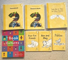 Oak Meadow Grade 2 Spiral Coursebook & Resource Books + Book of Cultures, Lot 6