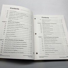 Algebra 1 with CalcChat & CalcView Practice Workbook and Test Prep