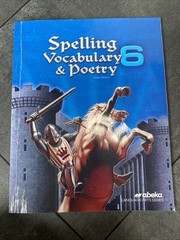 Abeka 6th Grade Reading & Spelling & Vocabulary Student & Teacher Bundle