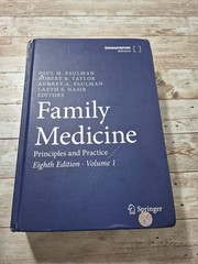 Family Medicine Principles and Practice, Eighth Edition, Volume 1