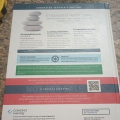 Chemistry AP Edition Annotated Teacher’s Ed HC 2018 Cengage Zumdahl DeCoste