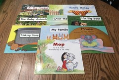 LOT OF 10 FOUNTAS & PINNELL LLI LARGE LAP BOOKS / ORANGE SYSTEM / KINDERGARTEN