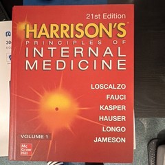 Harrison’s Principles Internal Medicine 21st Ed Vol 1 McGraw Hill Loscalzo Fauci