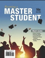 Becoming a Master Student Paperback Dave Ellis