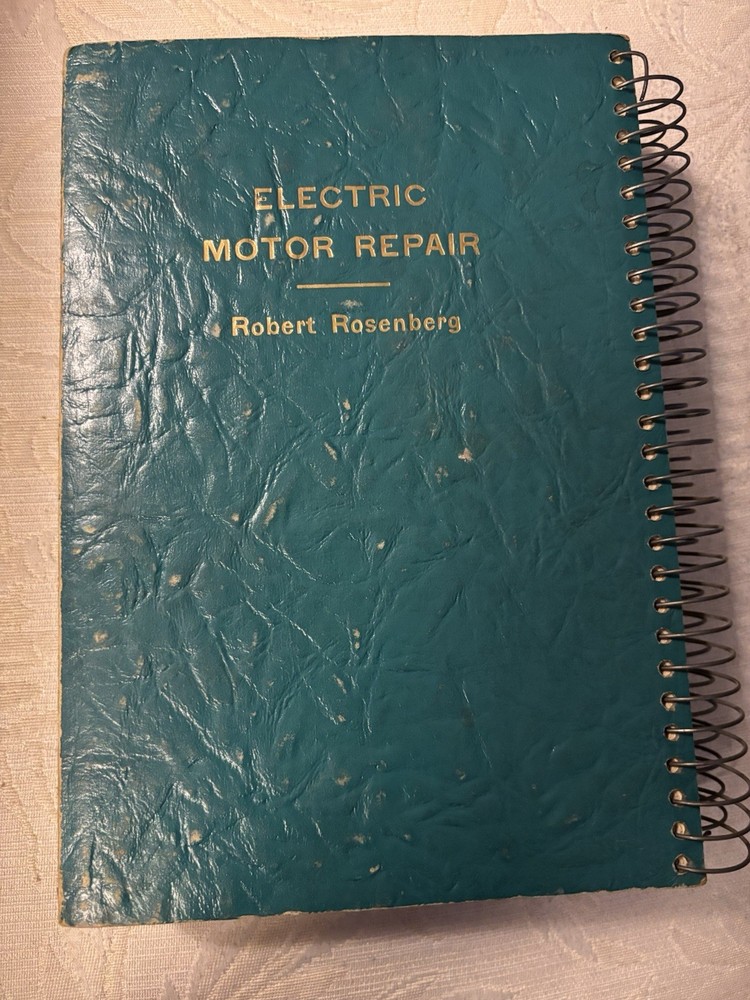 electric motor repair robert rosenberg