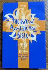 Catholic Study Bible : New American Bible by Sadler 1991 FAST-FREE-SHIP