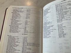 NIV Thinline Bible 1996 Burgundy Bonded Leather Color Maps 1984