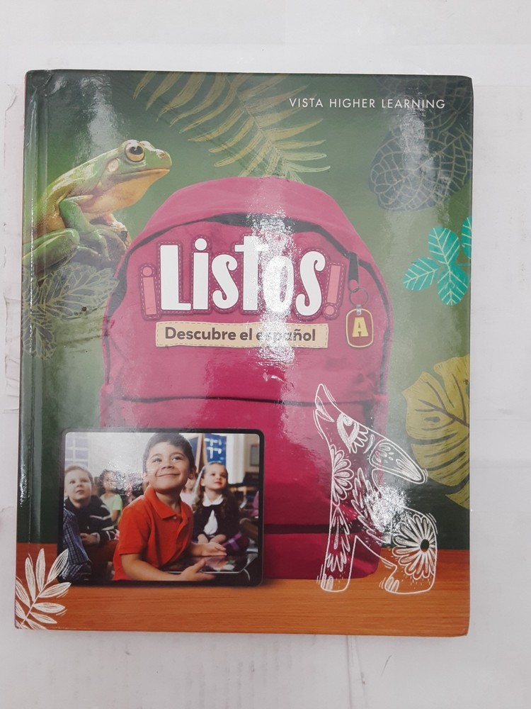 Listos Descubre el Espanol Level A Vista Higher Learning HC Unused 9781543316353