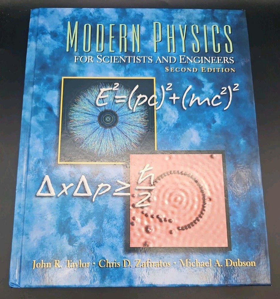 Modern Physics for Scientists and Engineers 2nd Edition Hardcover John Taylor