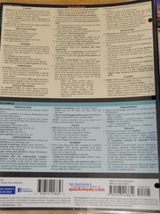 English Grammar Punctuation (Quickstudy: Academic) – Pamphlet