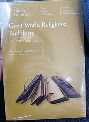 THE GREAT COURSES 2 DVD + Guidebook Great World Religions Buddhism 12 Lectures