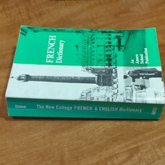 The New College French & English Dictionary Bilingual PB 1972 Steiner Amsco