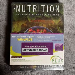 New Nutrition : Science and Applications by Grosvenor & Smolin 2nd Ed Loose Leaf