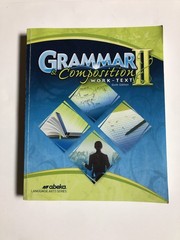 ABeka 8th grade Grammar Composition II Student Worktext 6th Edition 8