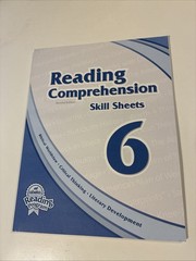 Abeka: Reading Comprehension Skill Sheets 6 Reading Homeschool Quiz Sheets