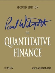 Paul Wilmott on Quantitative Finance, 3 Volume Set, Paul Wilmott, Very Good Book