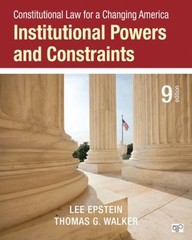 Constitutional Law for a Changing America : Institutional Powers