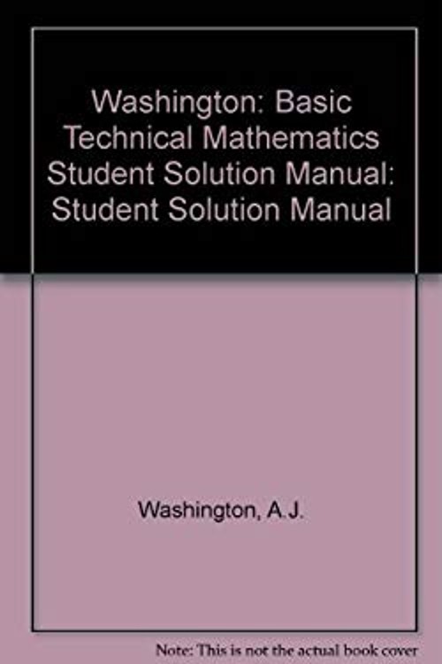 Basic Technical Mathematics Paperback Allyn J. Washington