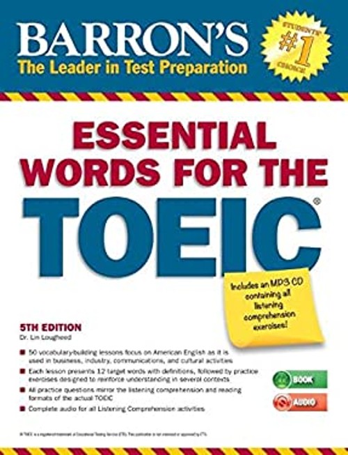 Essential Words for the TOEIC with MP3 CD Paperback Lin Lougheed