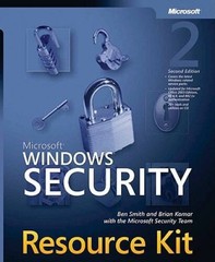 MicrosoftÂ® WindowsÂ® Security Resource Kit – Paperback By Smith, Ben – GOOD
