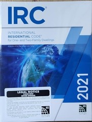 2021 INTERNATIONAL RESIDENTIAL CODE (INTERNATIONAL CODE COUNCIL SERIES) Internat