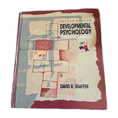 Developmental Psychology: Childhood and Adolescence by Shaffer, David Hardback