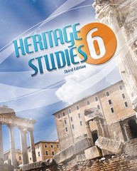 BJU Bob Jones 6th grade Heritage Studies 6 Student Textbook Text 3rd Ed